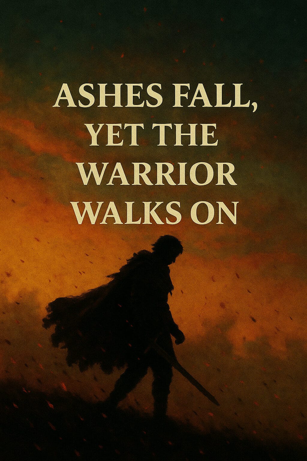 Ashes Fall Yet The Warrior Walks On