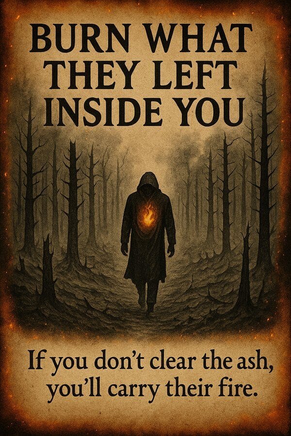 Burn What They Left Inside You