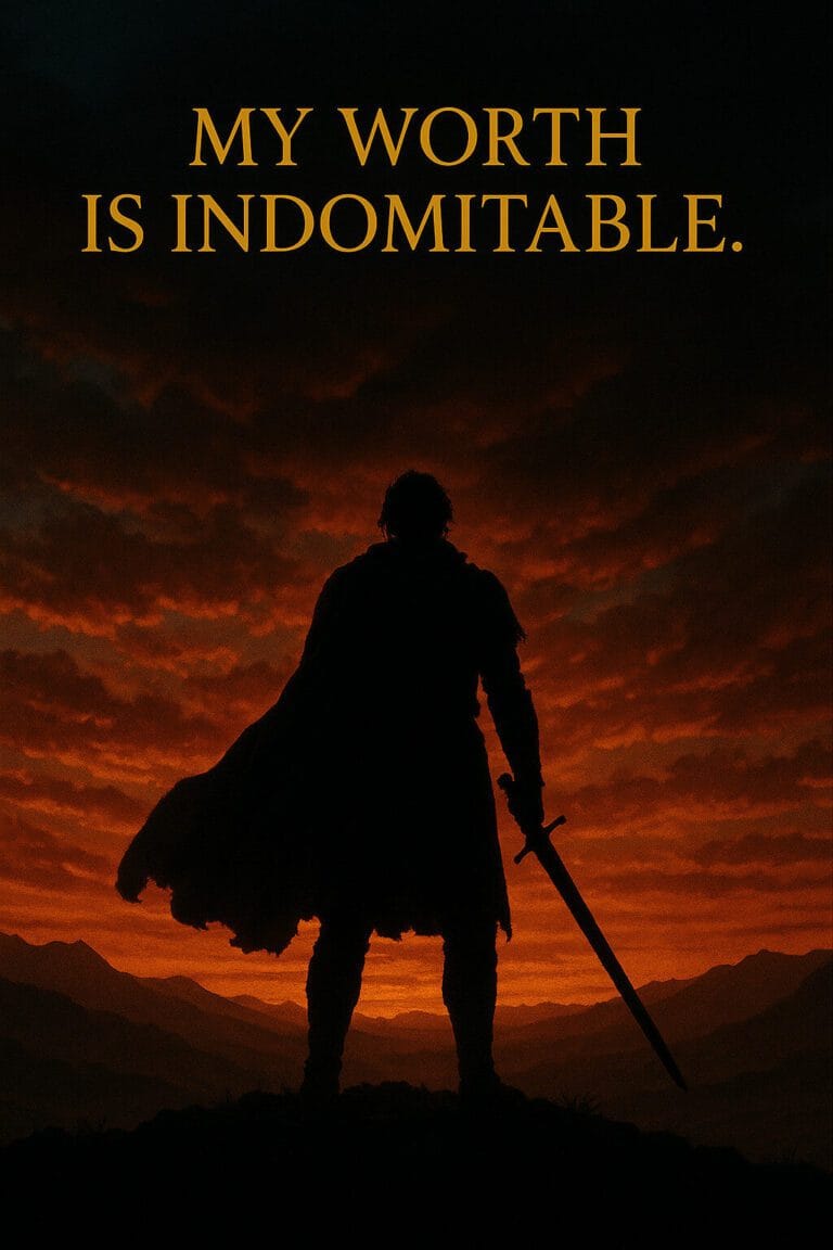 My Worth Is Indomitable