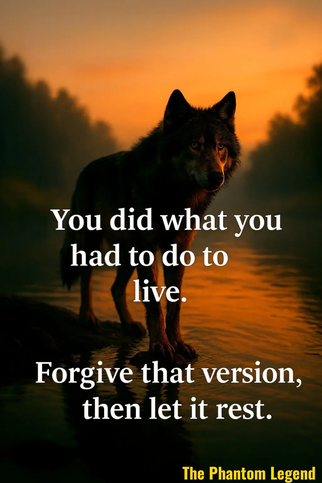 You Did What You Had To Do To Live