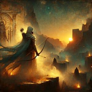 The Silence Before the Arrow: A Legend of the Unseen Archer —