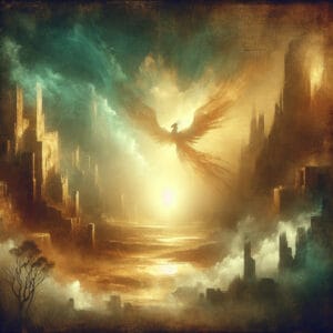 The Phoenix Rising: A Legend of Rebirth from the Ashes —
