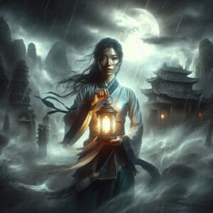 The Unwavering Lantern: A Warrior's Beacon in the Storm —