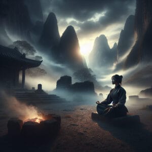 The Phantom Breath: Mastering Combat Calm Through Martial Arts Meditation —