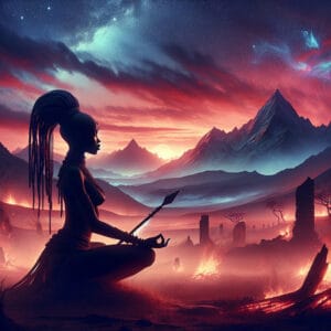 The Fire That Waits: A Dystopian Chronicle of Survival —