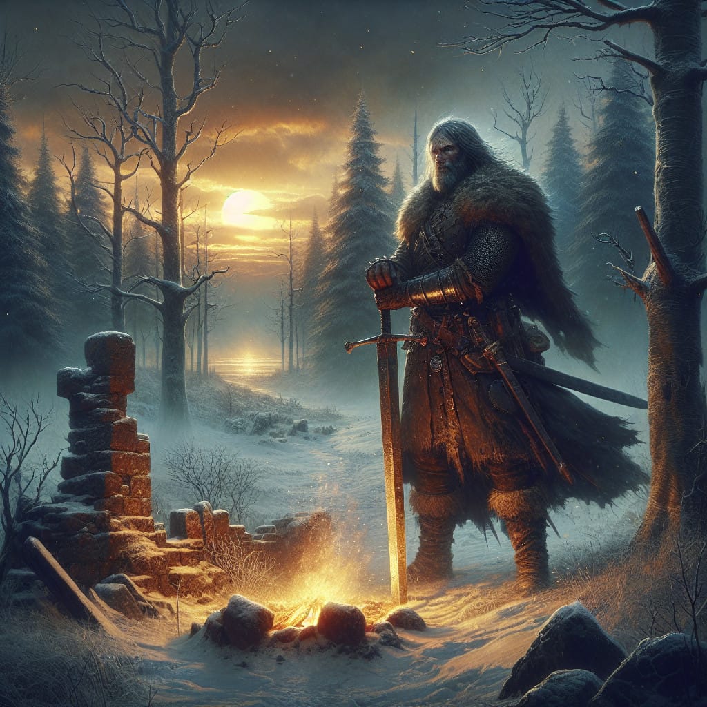 The Blade's Winter: A Saga of Warrior Resilience — 