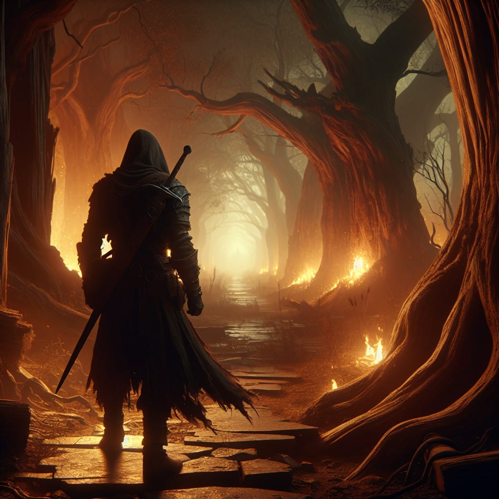 The Warrior's Journey: Through Firelit Trials — 