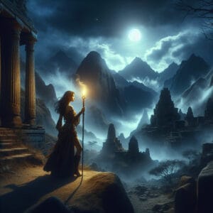 The Warrior's Silence: Inner Strength Forged in Myth —