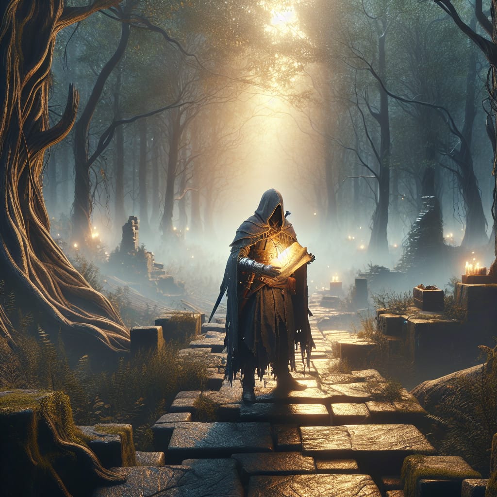 The Warrior's Quest: An Ancient Scroll Prophecy —