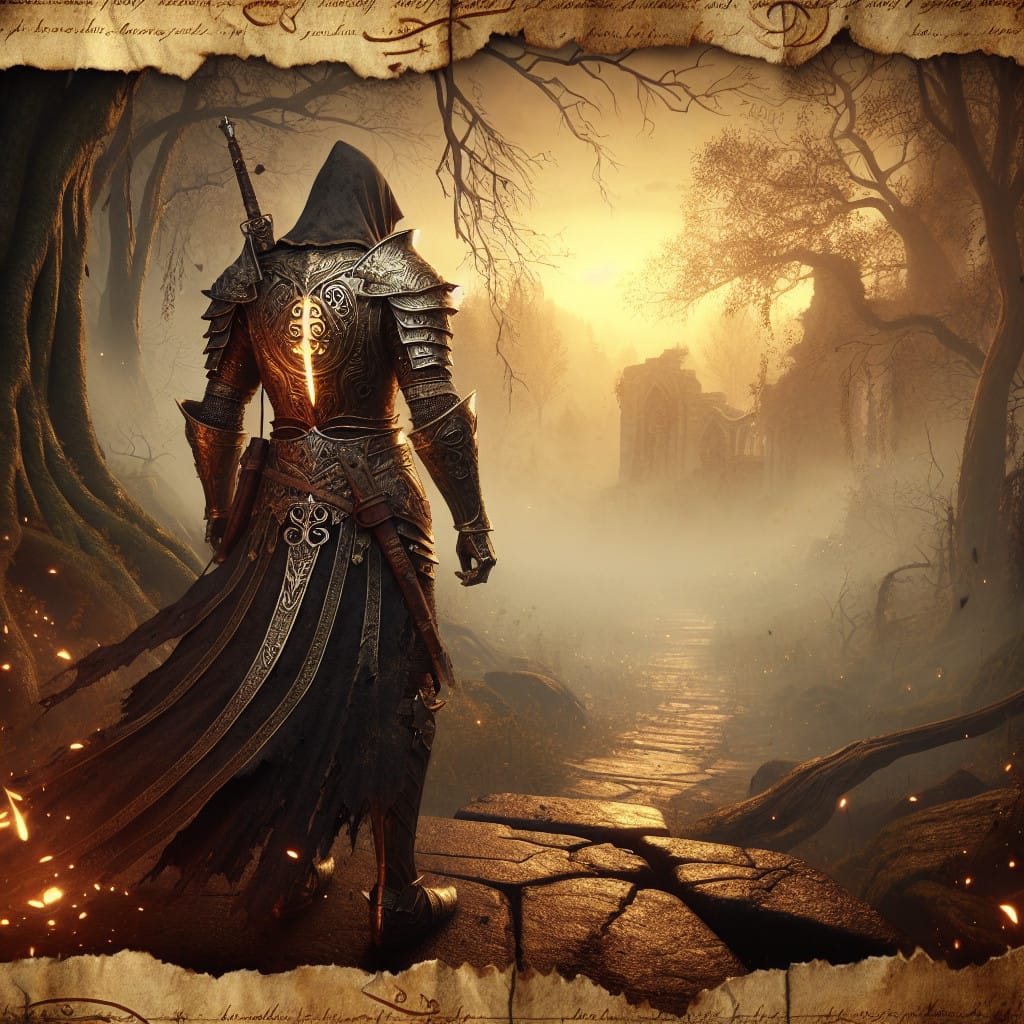 The Unbroken Thread: Warrior Resilience in Mythic Armor — 