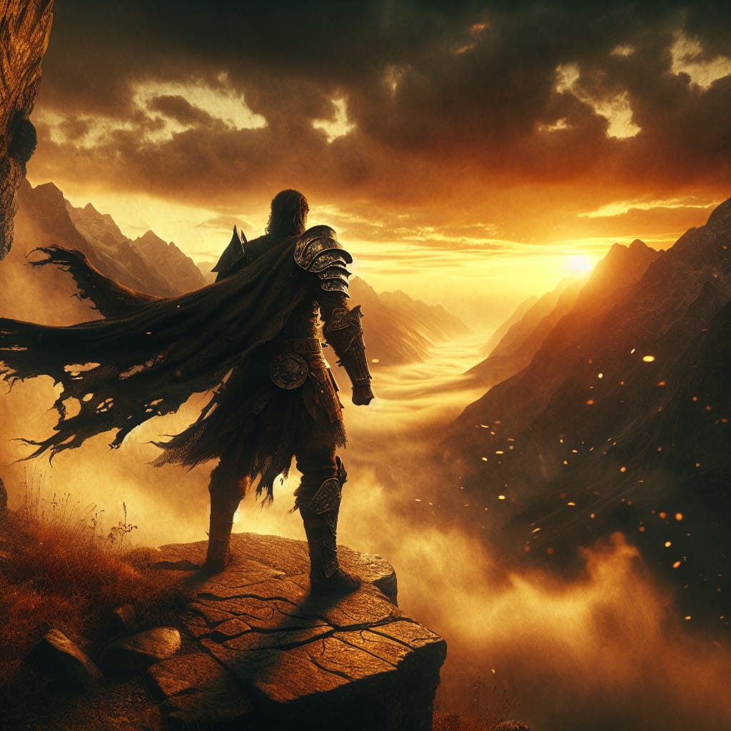 The Warrior's Inner Strength: A Mythic Wind At Your Back — 