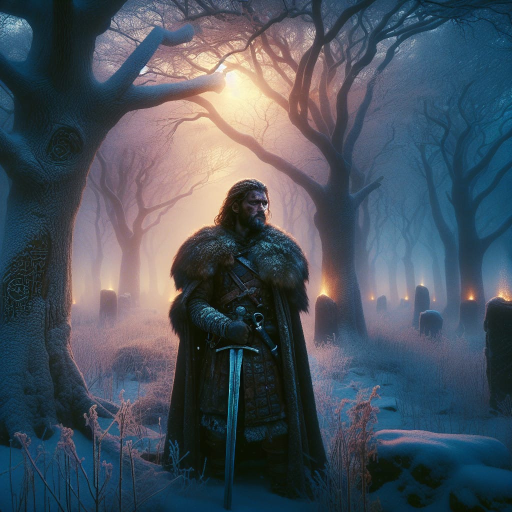 The Warrior's Inner Fire: A Winter Forged in Myth —