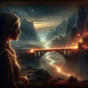 The Warrior's Patience: A Bridge Forged in Stone —