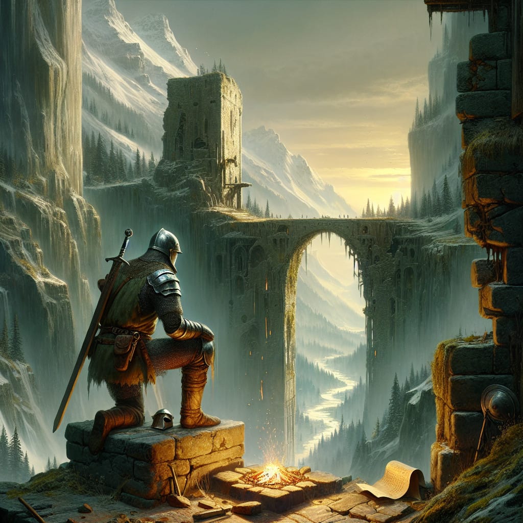 The Warrior's Patience: A Bridge Forged in Stone — 