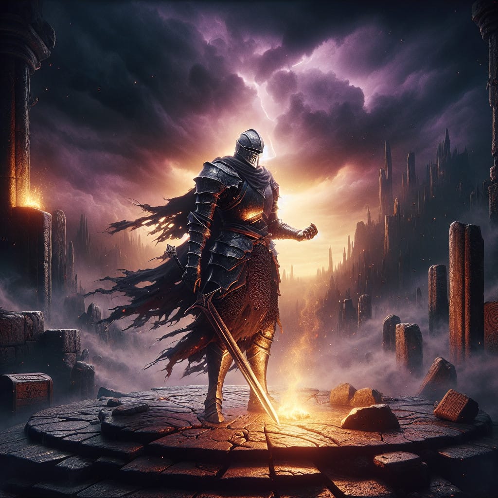 The Steel Warrior's Resilience: A Cloud Forged in Myth — 