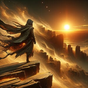 The Warrior and the Wind: An Epic Tale of Elemental Fury and the Hero's Path—