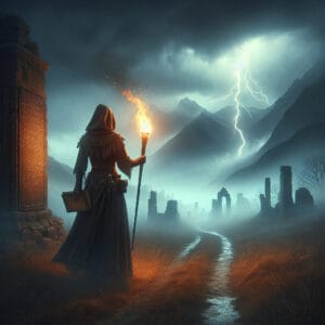 The Warrior of the Forgotten Road: An Epic Quest of Blood and Shadow —