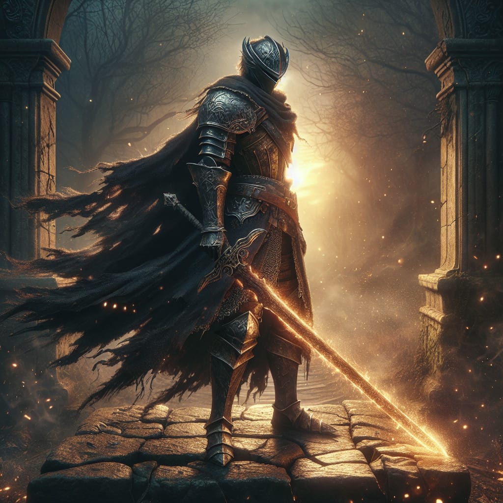 The Blade Without Blood: A Mythic Warrior Archetype —