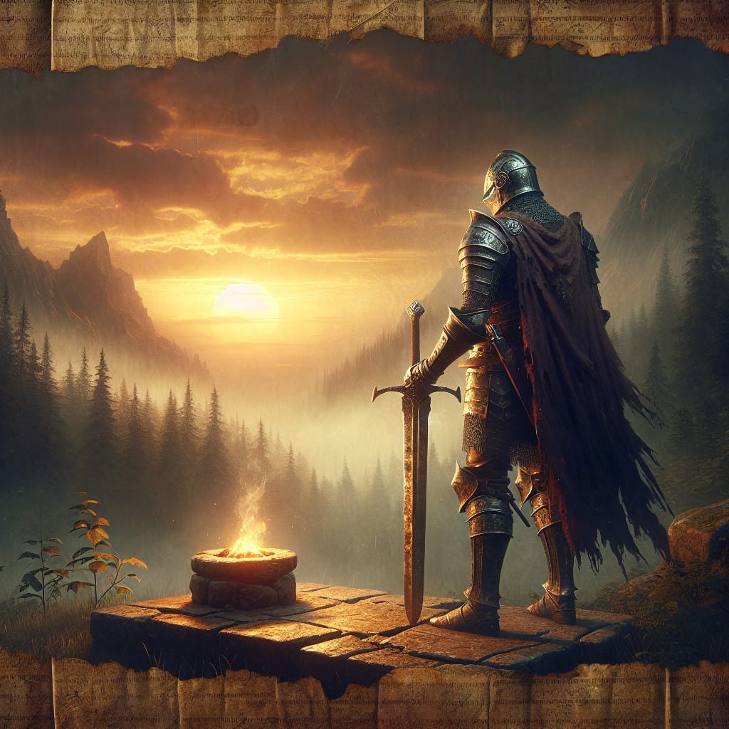 The Eternal Flame Warrior: An Undying Legend — 