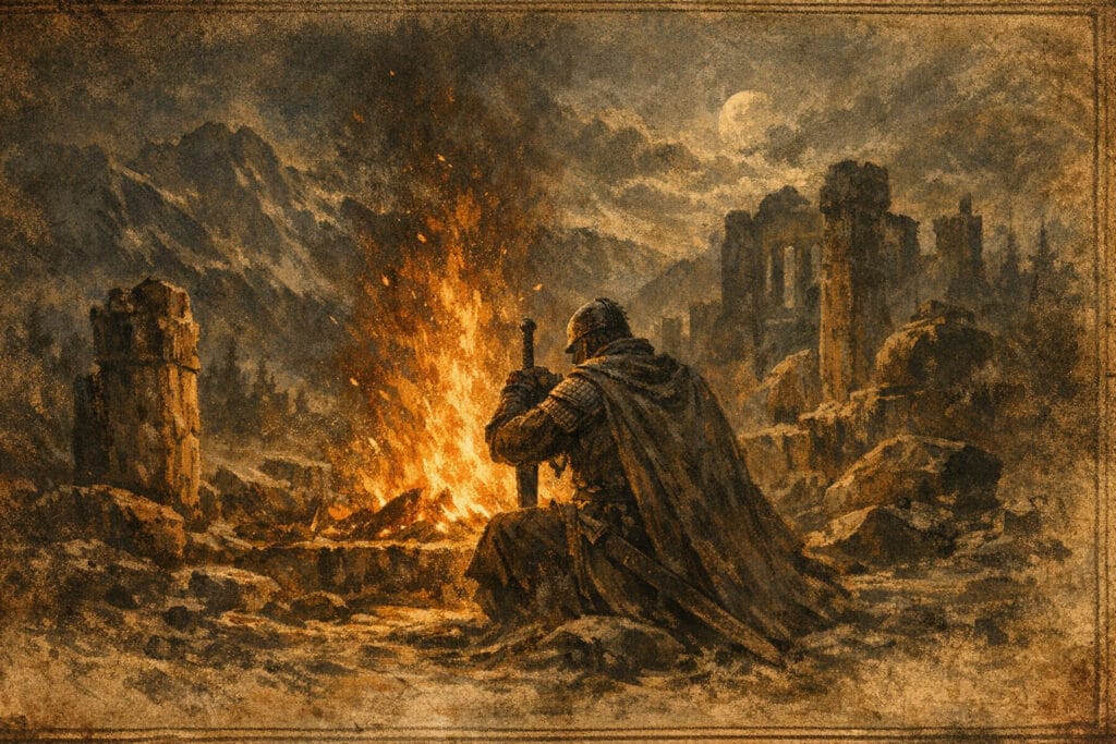 The Fire That Waited: Patience of a Warrior —